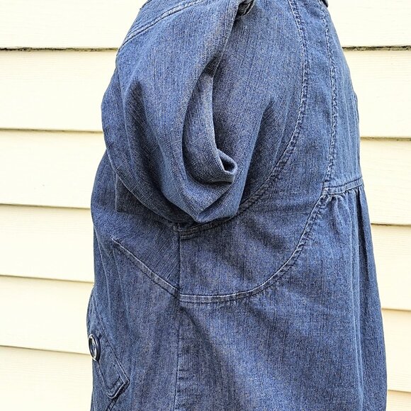 Style & Co. Petite Small Denim Jacket - Picture 5 of 11